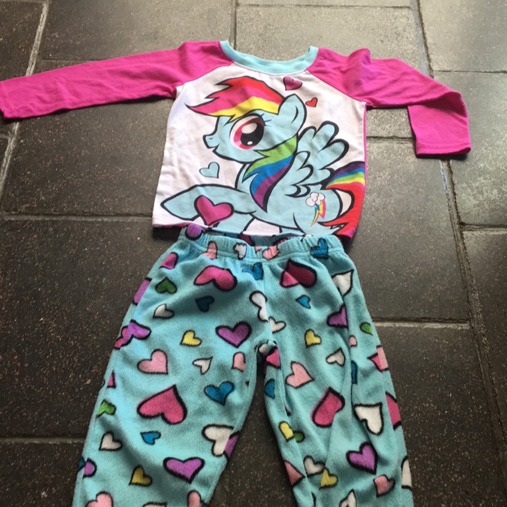 Cute Rainbow Dash My Little Pony Pajamas